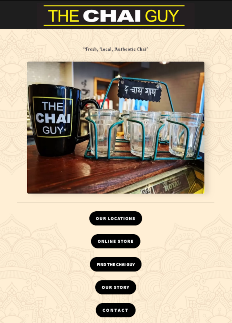 The Chai Guy The Chai Guy